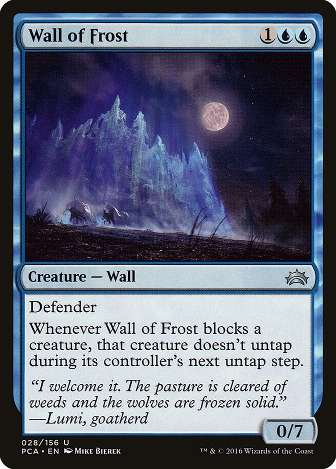 Image for Wall of Frost (28) [Planechase Anthology]