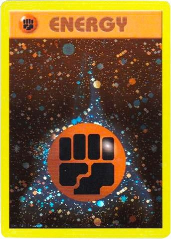 Image for Fighting Energy (WotC 2002 League Promo) [League & Championship Cards]