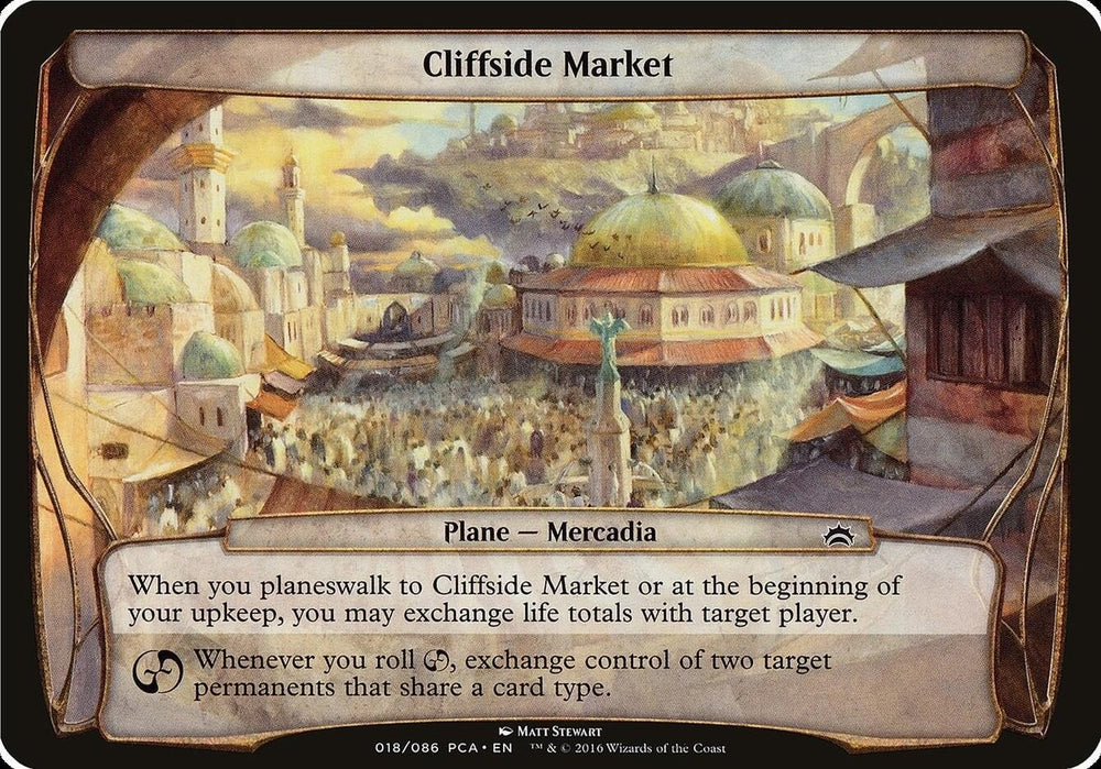 Image for Cliffside Market (Planechase Anthology) [Oversize Cards]