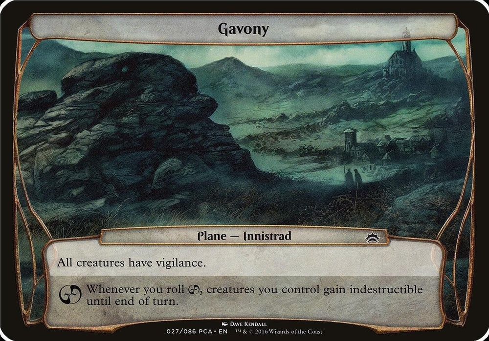 Image for Gavony (Planechase Anthology) [Oversize Cards]