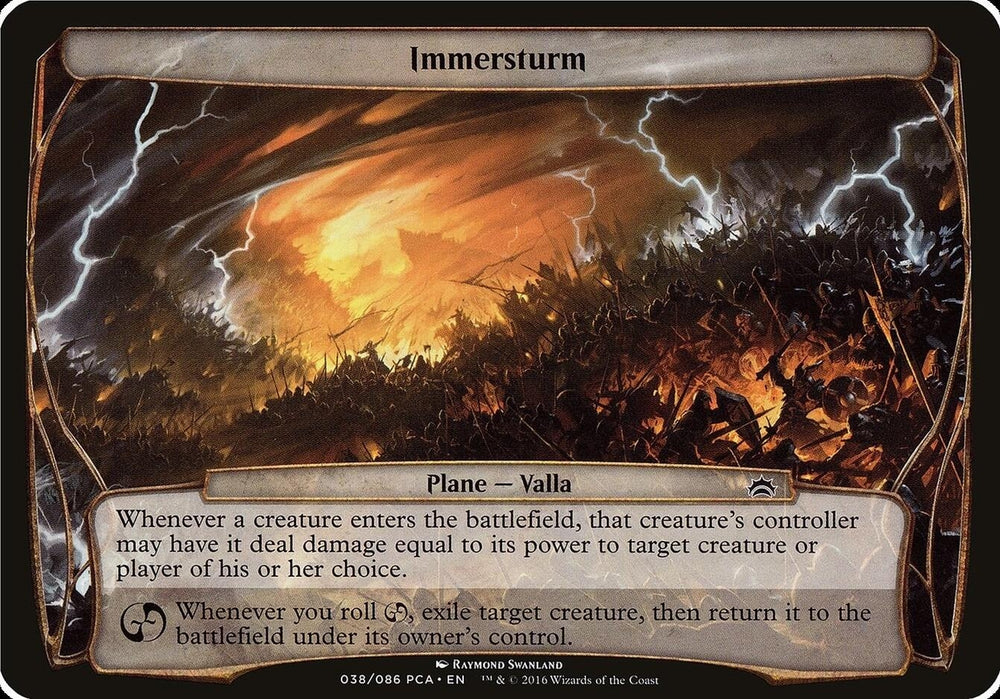 Image for Immersturm (Planechase Anthology) [Oversize Cards]