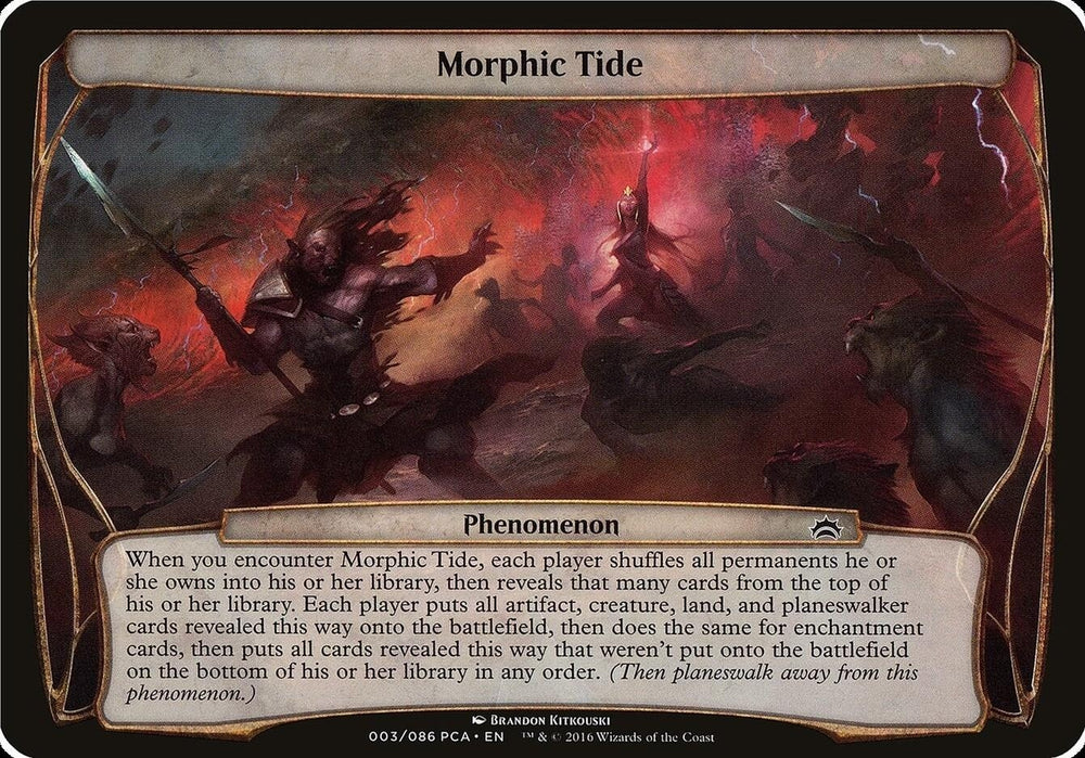 Image for Morphic Tide (Planechase Anthology) [Oversize Cards]