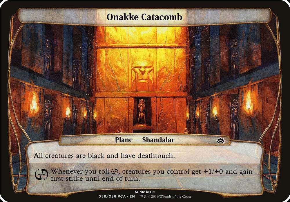 Image for Onakke Catacomb (Planechase Anthology) [Oversize Cards]