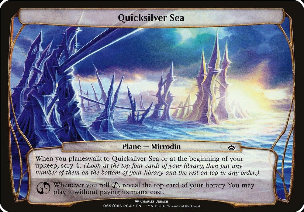 Image for Quicksilver Sea (Planechase Anthology) - Magic: The Gathering