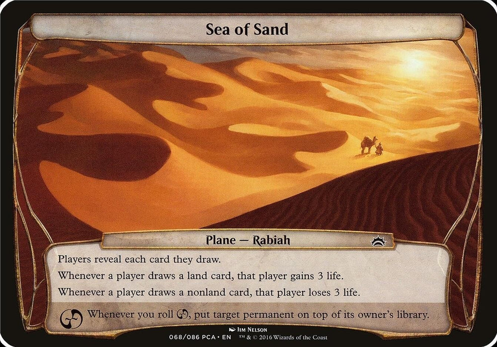 Image for Sea of Sand (Planechase Anthology) [Oversize Cards]
