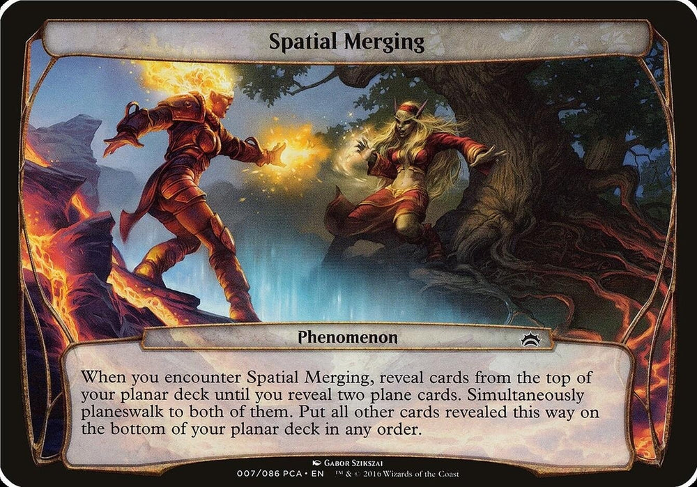 Image for Spatial Merging (Planechase Anthology) - Magic: The Gathering