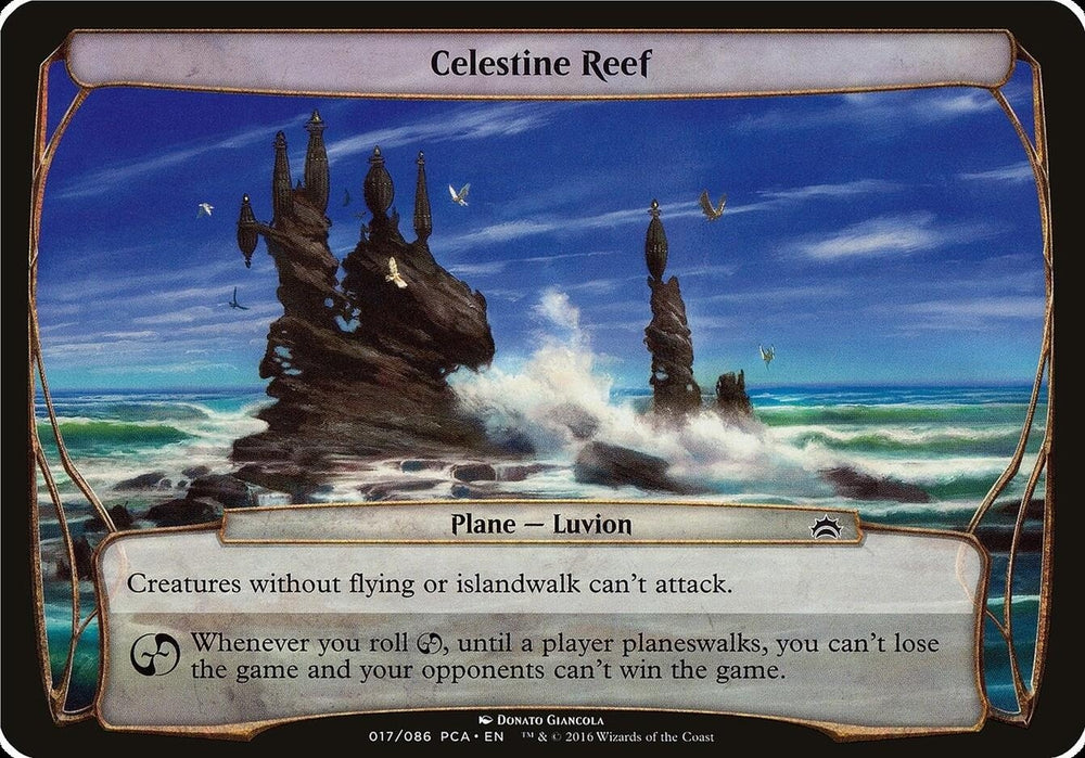 Image for Celestine Reef (Planechase Anthology) [Oversize Cards]