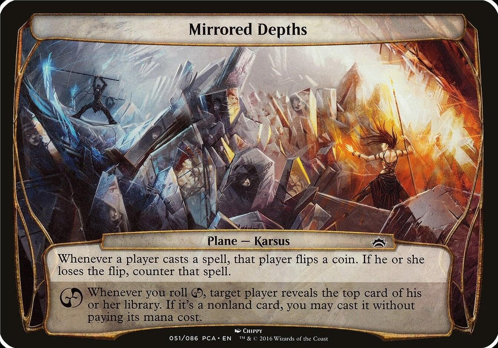 Image for Mirrored Depths (Planechase Anthology) [Oversize Cards]