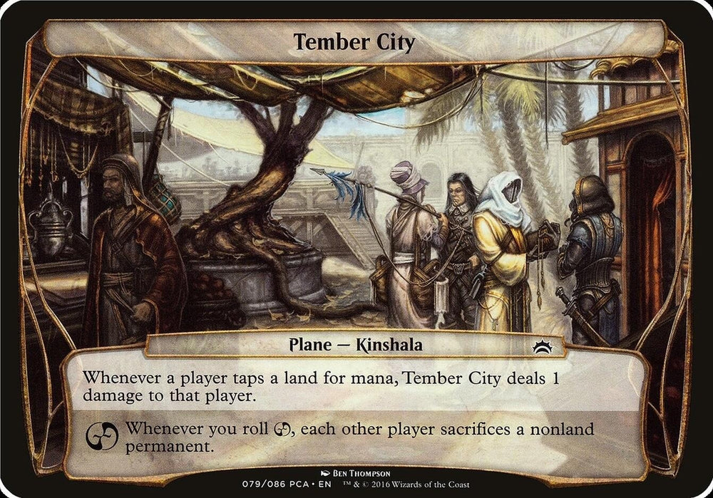 Image for Tember City (Planechase Anthology) [Oversize Cards]