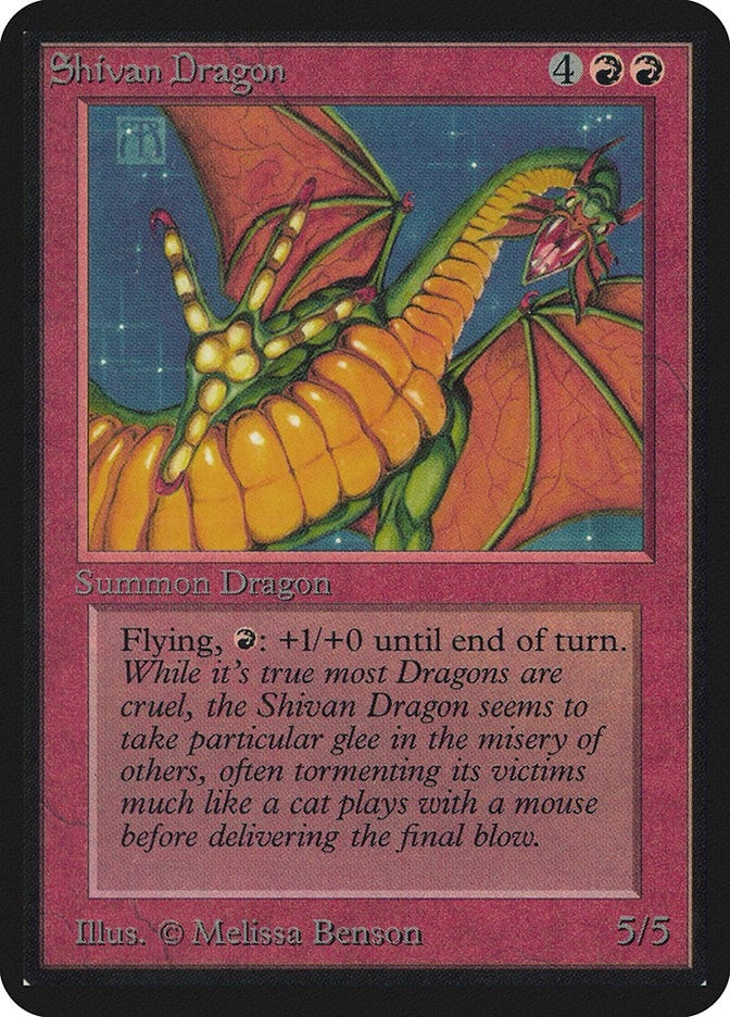 Image for Shivan Dragon [Alpha Edition]