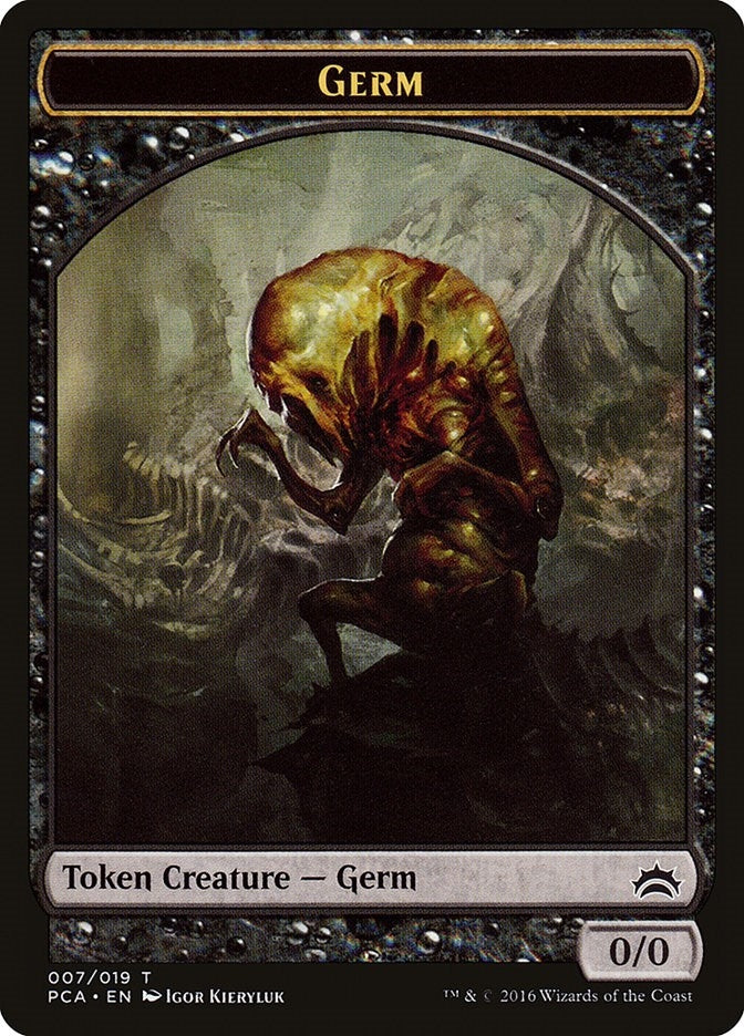 Image for Germ // Goblin Double-Sided Token (7 // 11) [Planechase Anthology]