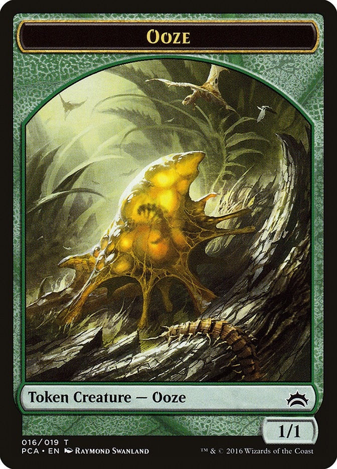 Image for Ooze (016) // Ooze (017) Double-Sided Token (16 // 17) [Planechase Anthology]