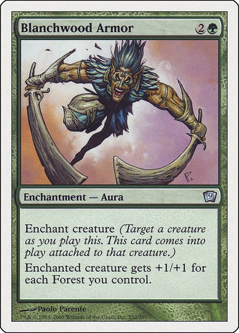 Image for Blanchwood Armor (232) (9ED)