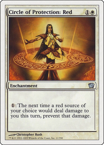 Image for Circle of Protection: Red (11) (9ED)