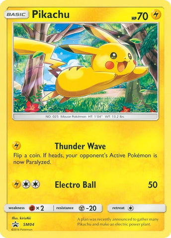 Image for Pikachu - SM04 (SM04) [SM Promos]