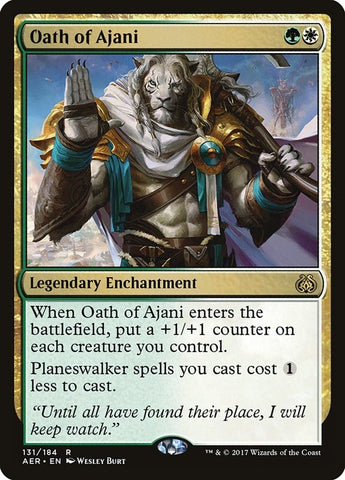 Image for Oath of Ajani (131) (AER)