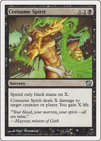Image for Consume Spirit (119) (9ED)
