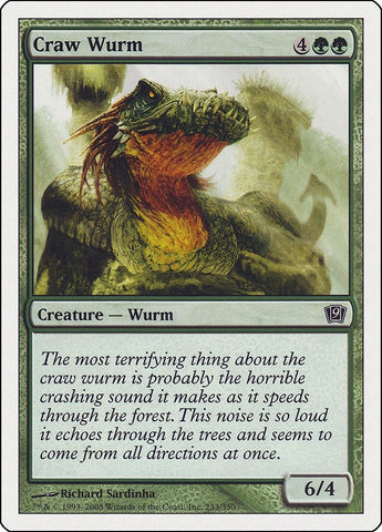Image for Craw Wurm (233) (9ED)