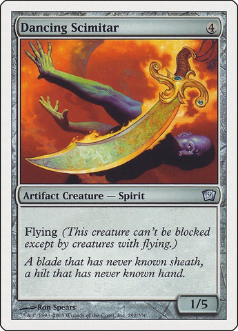 Image for Dancing Scimitar (292) (9ED)