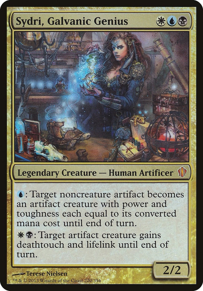 Image for Sydri, Galvanic Genius (Commander 2013) (220) [Oversize Cards]