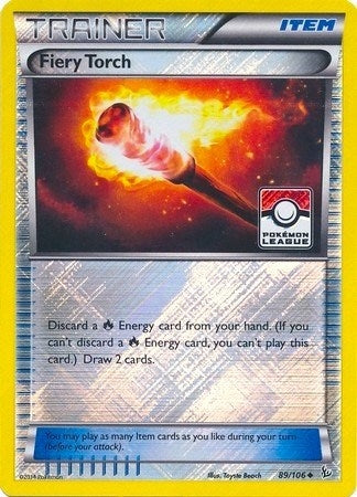 Image for Fiery Torch (089/106) [League & Championship Cards]