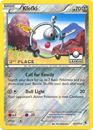 Image for Klefki - 66/119 (Pokemon League) [3rd Place] (066/119) - Pokemon