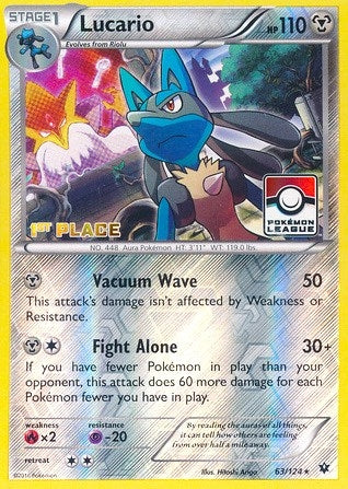 Image for Lucario (063/124) [League & Championship Cards]