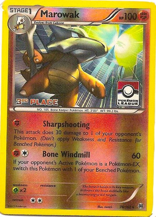 Image for Marowak (078/162) [League & Championship Cards]