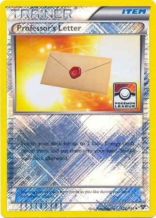 Image for Professor's Letter (123/146) [League & Championship Cards]
