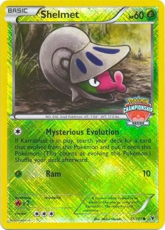 Image for Shelmet - 11/101 (Championship Series) (011/101) - Pokemon