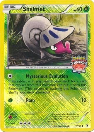 Image for Shelmet 11/101 (Championship Series) [Staff] (011/101) [League & Championship Cards]
