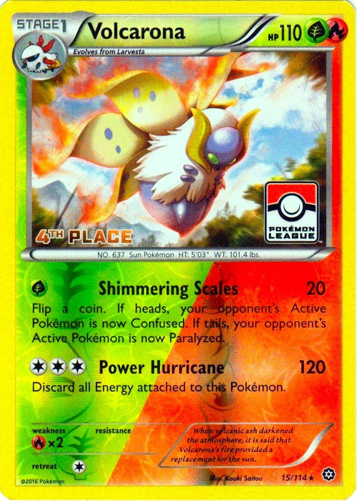 Image for Volcarona (015/114) [League & Championship Cards]