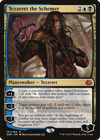 Image for Tezzeret the Schemer (137) (AER)