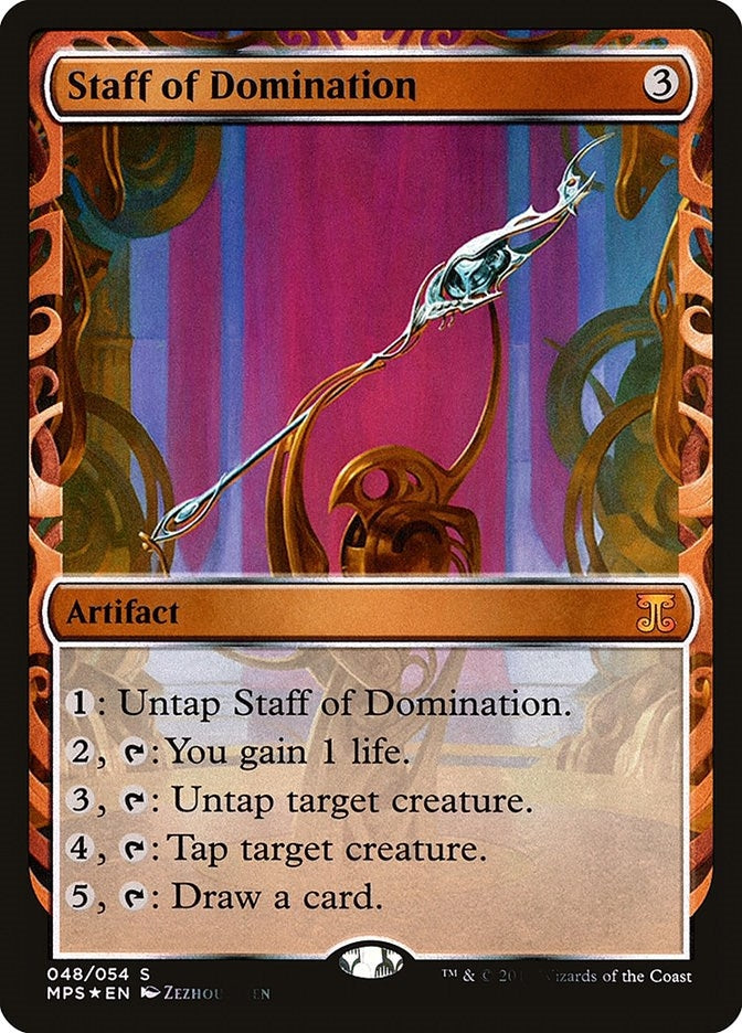 Image for Staff of Domination (48) [Masterpiece Series: Kaladesh Inventions]