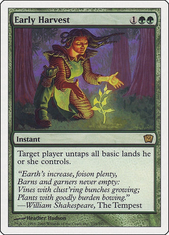 Image for Early Harvest (235) (9ED)
