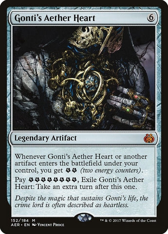 Image for Gonti's Aether Heart (152) (AER)