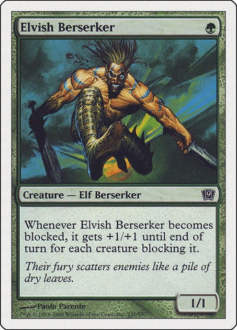 Image for Elvish Berserker (237) (9ED)