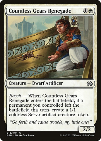 Image for Countless Gears Renegade (13) (AER)