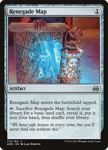 Image for Renegade Map (173) (AER)