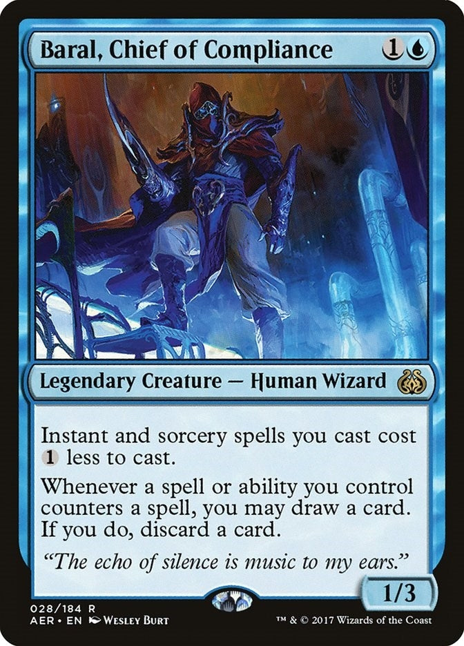 Image for Baral, Chief of Compliance (28) (AER)