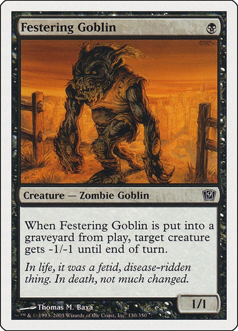 Image for Festering Goblin (130) (9ED)