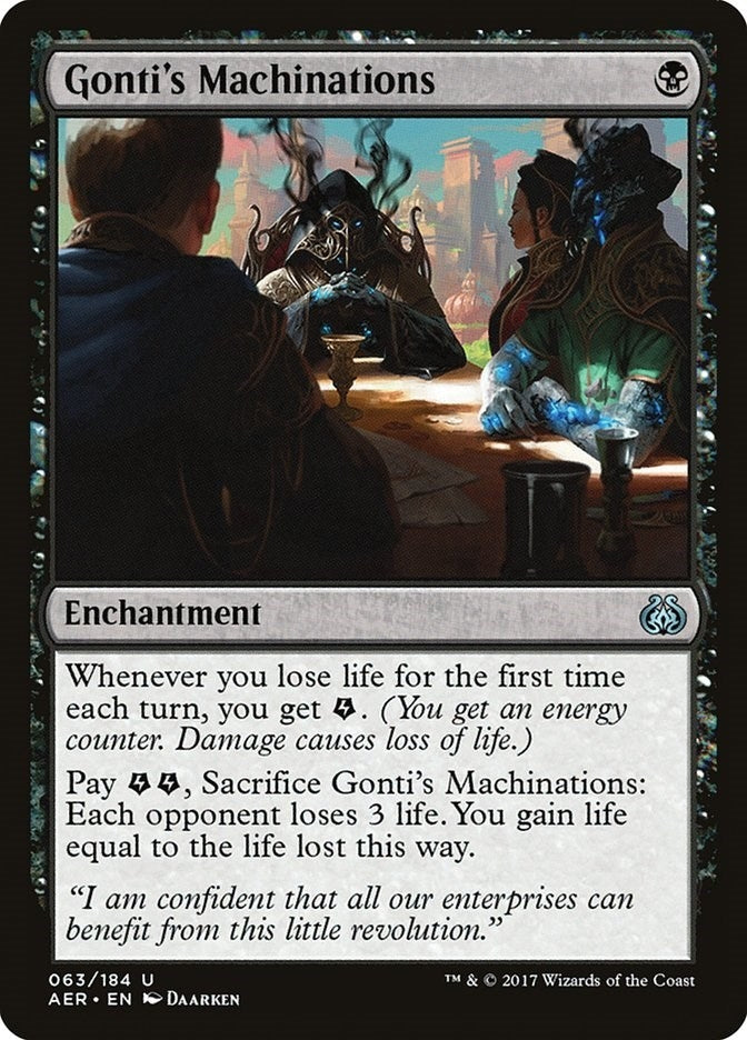 Image for Gonti's Machinations (63) (AER)