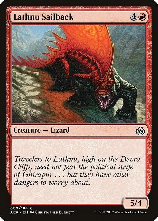 Image for Lathnu Sailback (89) (AER)