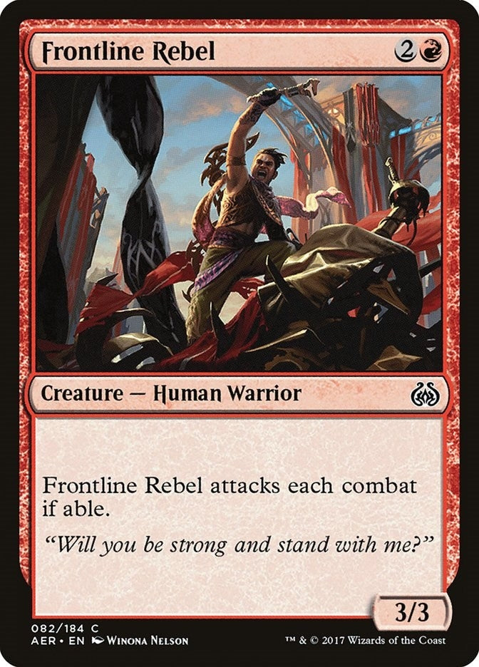 Image for Frontline Rebel (82) (AER)