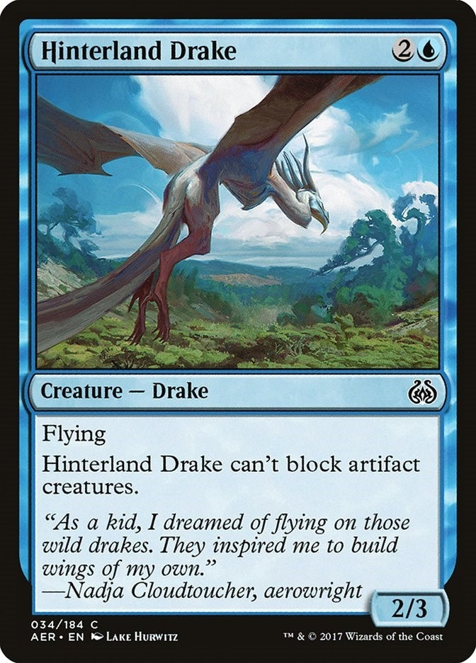 Image for Hinterland Drake (34) (AER)