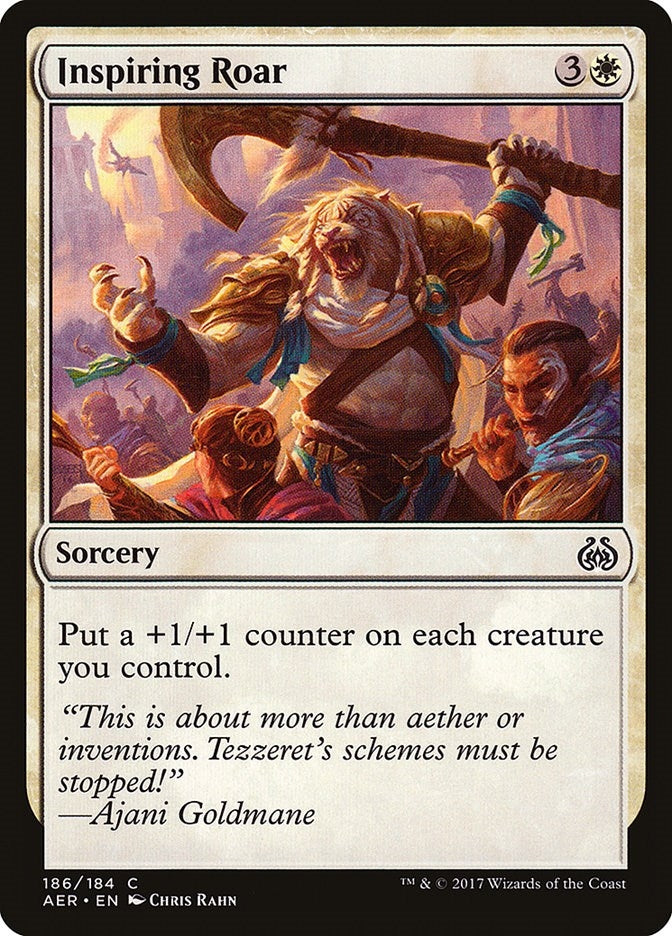 Image for Inspiring Roar (186) (AER)
