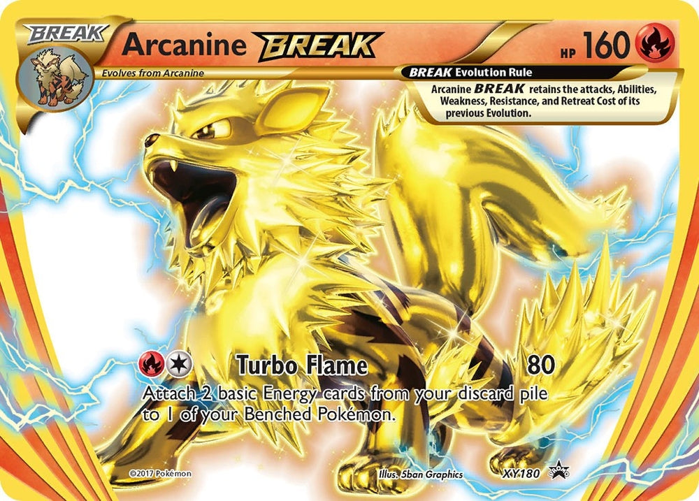 Image for Arcanine BREAK - XY180 (XY180) [XY Promos]