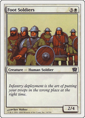 Image for Foot Soldiers (14) (9ED)