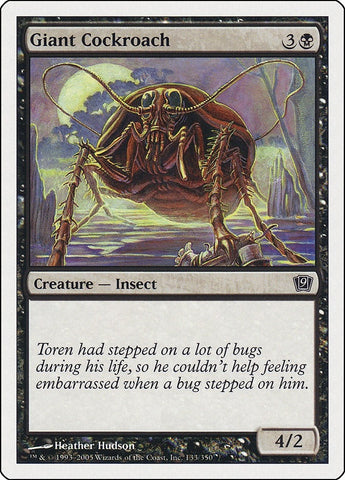 Image for Giant Cockroach (133) (9ED)