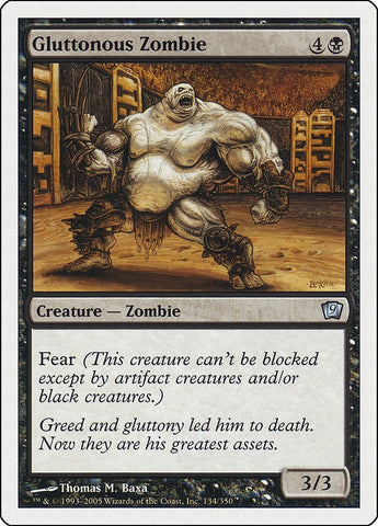 Image for Gluttonous Zombie (134) (9ED)